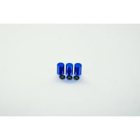 Bromsoksluftningskåpa Blå Anodiserad PRO BOLT