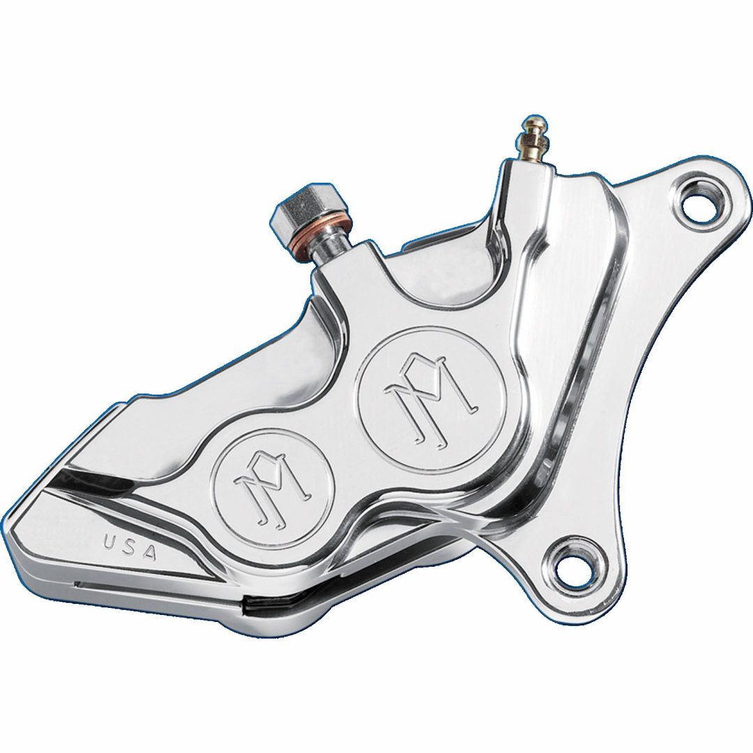 Bromsokssats Fyra-kolvs Differentialborrad Aluminium/svart Matt PERFORMANCE MACHINE