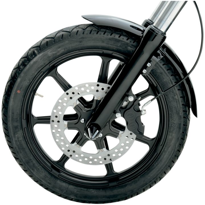 Bromsokssats Fyra-kolvs Differentialborrad Aluminium/svart Matt PERFORMANCE MACHINE – bild 2