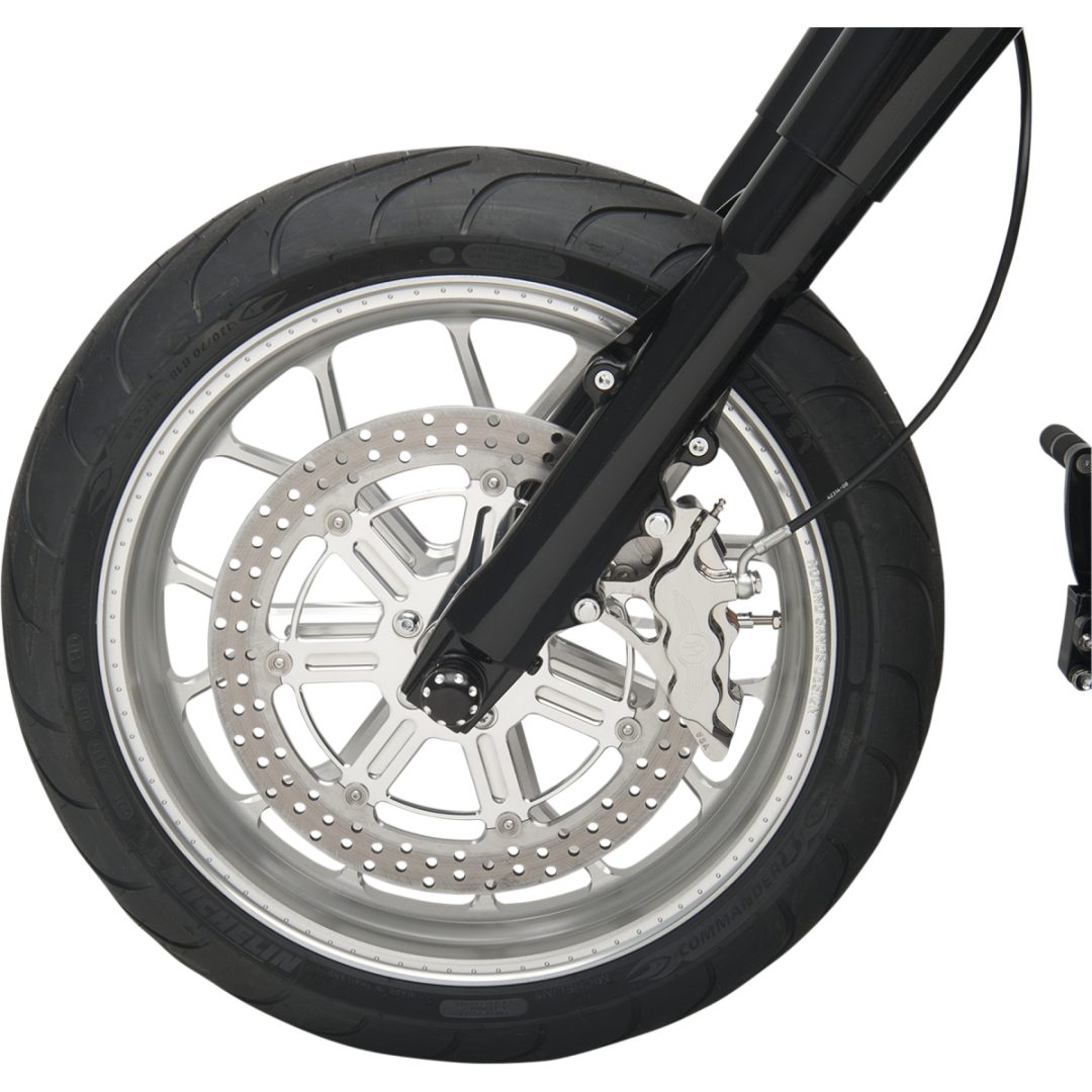 Bromsokssats Sexkolvs Differentialborrad Krom PERFORMANCE MACHINE – bild 3