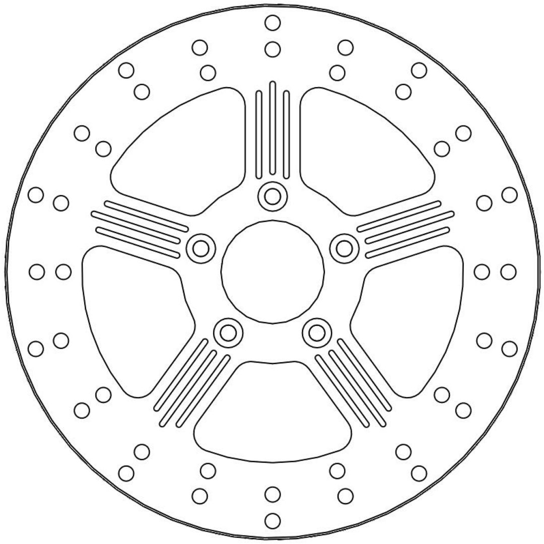 Bromsskiva Adrian MOTO-MASTER 82,3 mm – bild 3