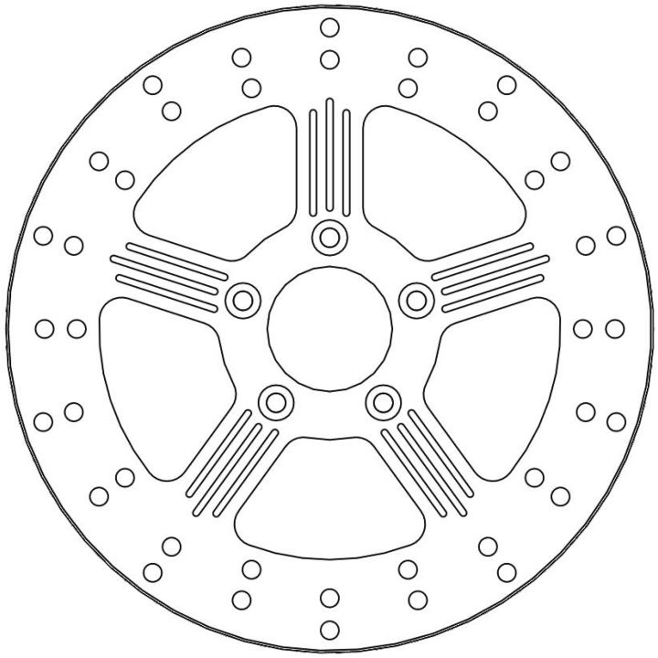 Bromsskiva Adrian MOTO-MASTER 82,3 mm – bild 3
