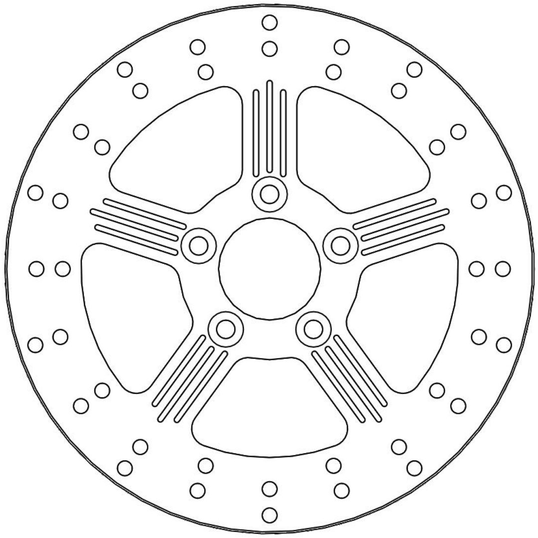 Bromsskiva Adrian MOTO-MASTER 82,3 mm – bild 3