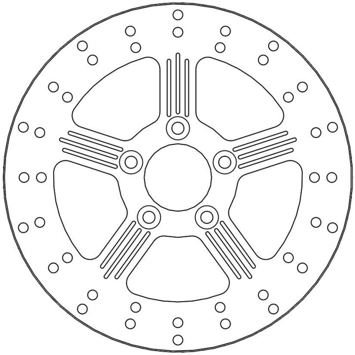 Bromsskiva Adrian MOTO-MASTER 82,3 mm – bild 3