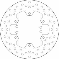 Bromsskiva BAK Serie Oro Brembo