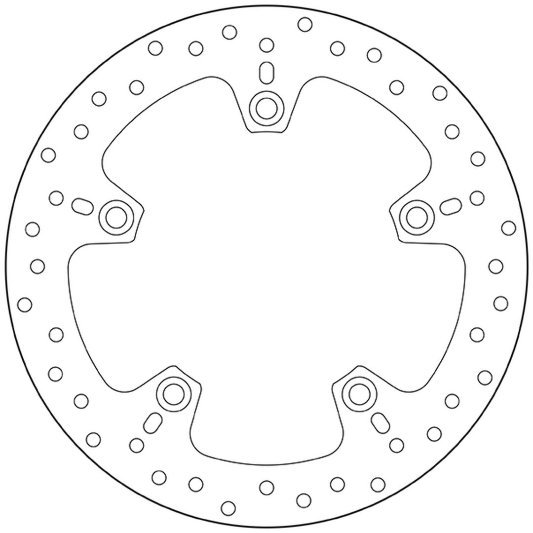 Bromsskiva BAK Serie Oro Brembo – bild 3