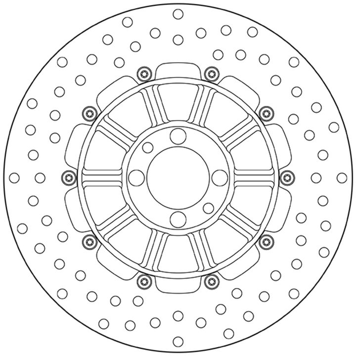Bromsskiva BAK Serie Oro Brembo – bild 3