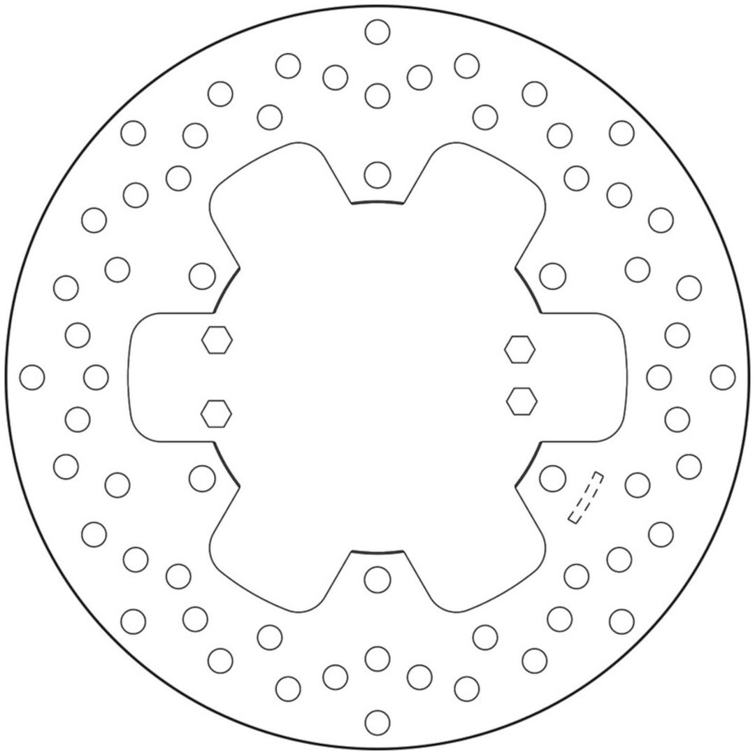 Bromsskiva BAK Serie Oro Brembo