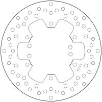Bromsskiva BAK Serie Oro Brembo