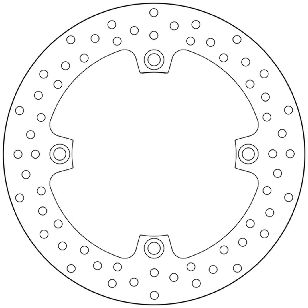 Bromsskiva BAK Serie Oro Brembo – bild 3