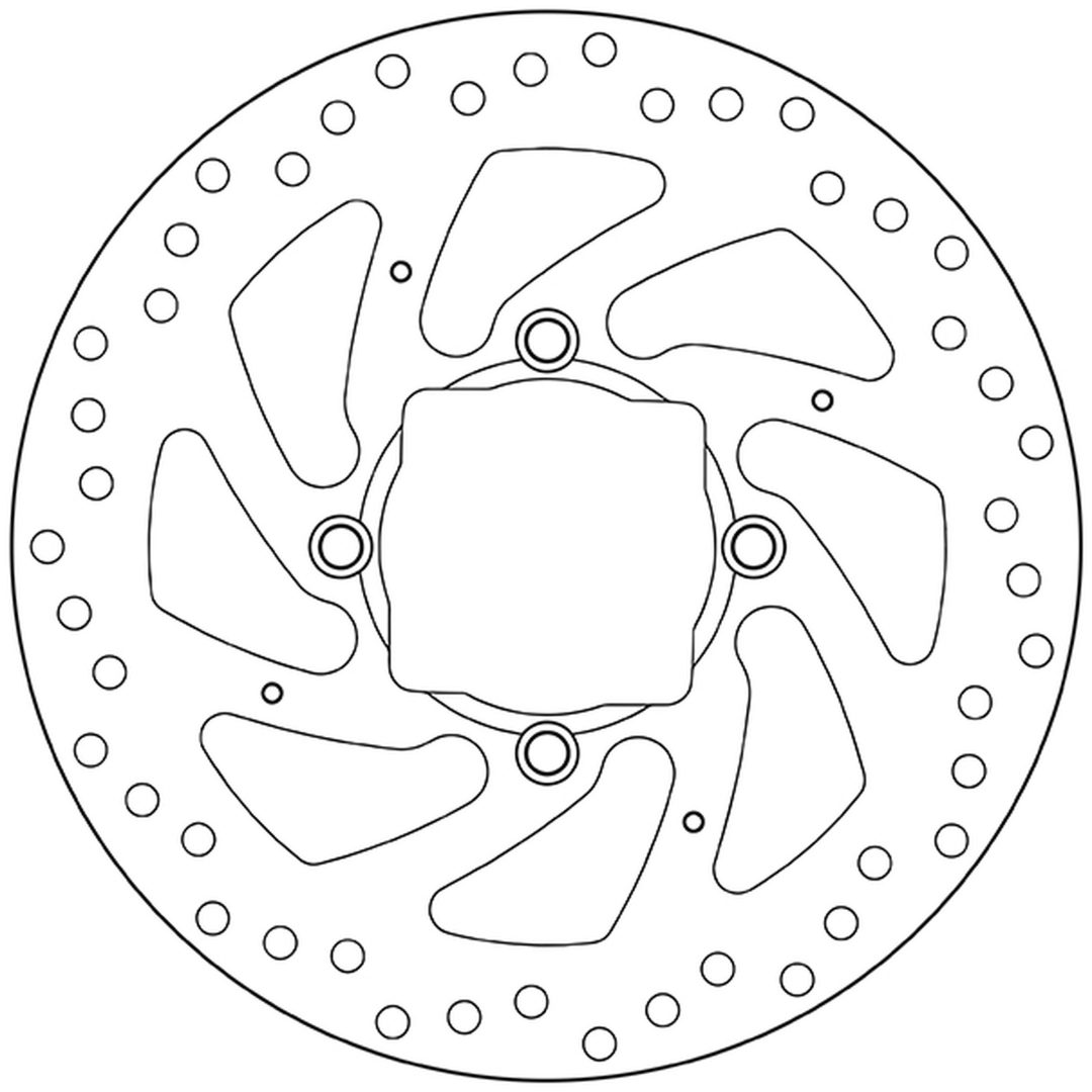 Bromsskiva BAK Serie Oro Brembo – bild 3