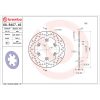 Bromsskiva BAK Serie Oro Brembo – miniatyr 3