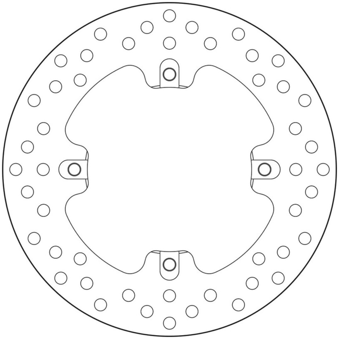 Bromsskiva BAK Serie Oro Brembo