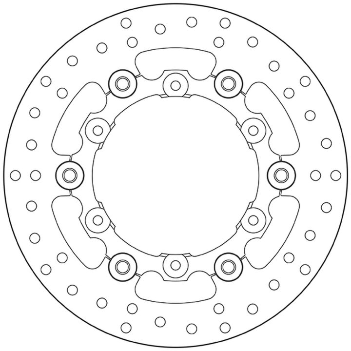 Bromsskiva BAK Serie Oro Brembo – bild 3