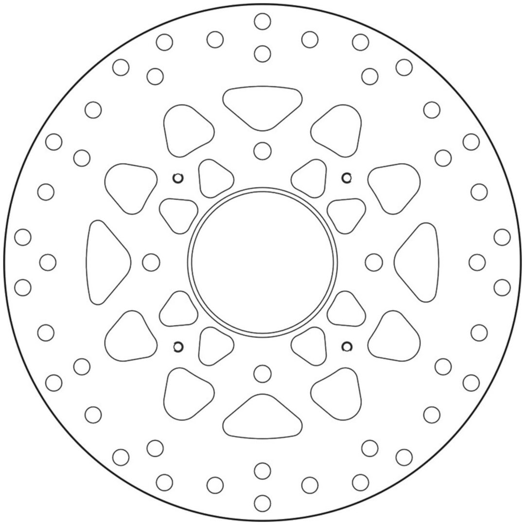 Bromsskiva BAK Serie Oro Brembo