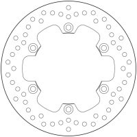 Bromsskiva BAK Serie Oro Brembo