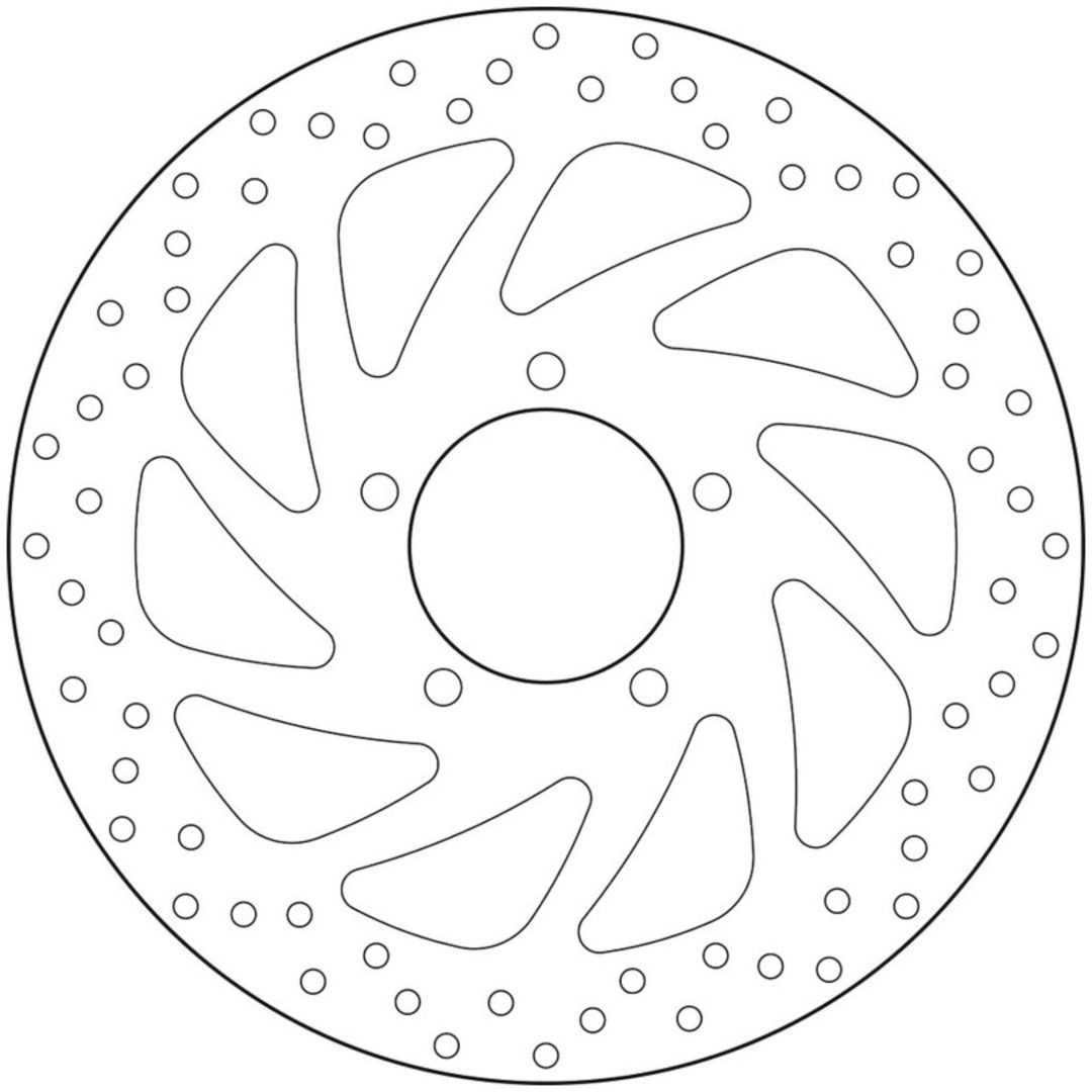 Bromsskiva BAK Serie Oro Brembo