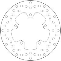 Bromsskiva BAK Serie Oro Brembo