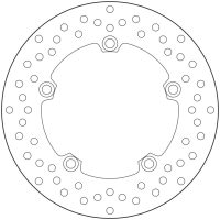 Bromsskiva BAK Serie Oro Brembo