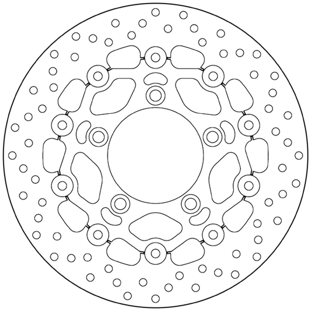 Bromsskiva BAK Serie Oro Brembo – bild 3
