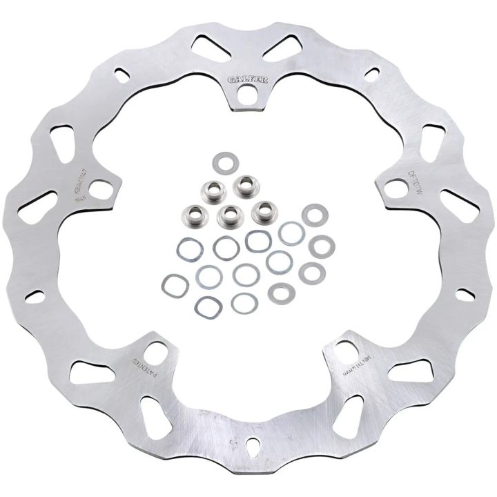 Bromsskiva Contour Flytande Svart Silver GALFER – bild 2