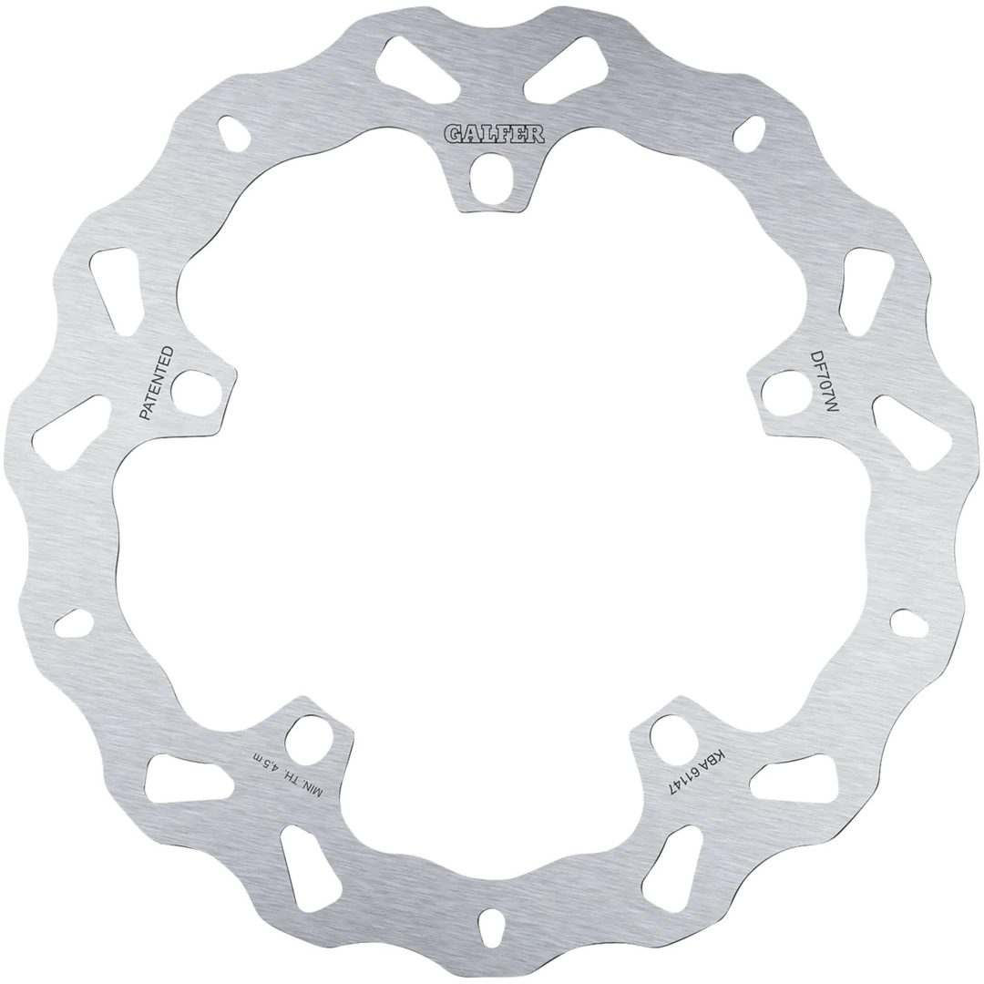 Bromsskiva Contour Flytande Svart Silver GALFER – bild 4