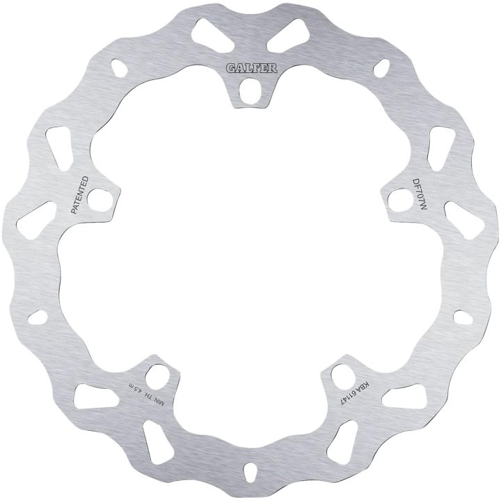 Bromsskiva Contour Flytande Svart Silver GALFER – bild 4