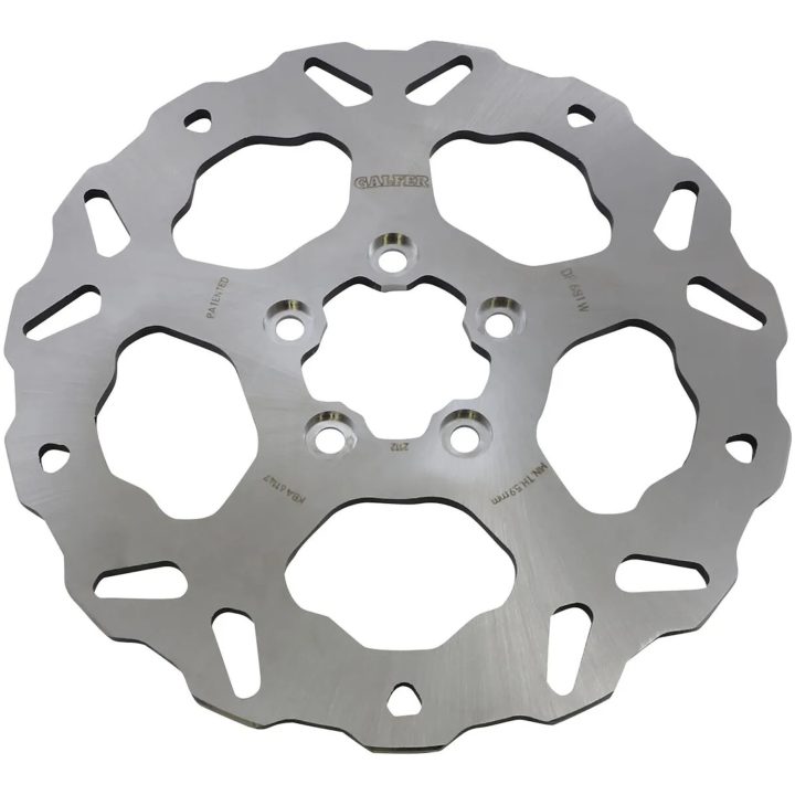 Bromsskiva Contour Flytande Svart Silver GALFER – bild 2