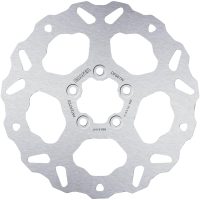 Bromsskiva Contour Flytande Svart Silver GALFER