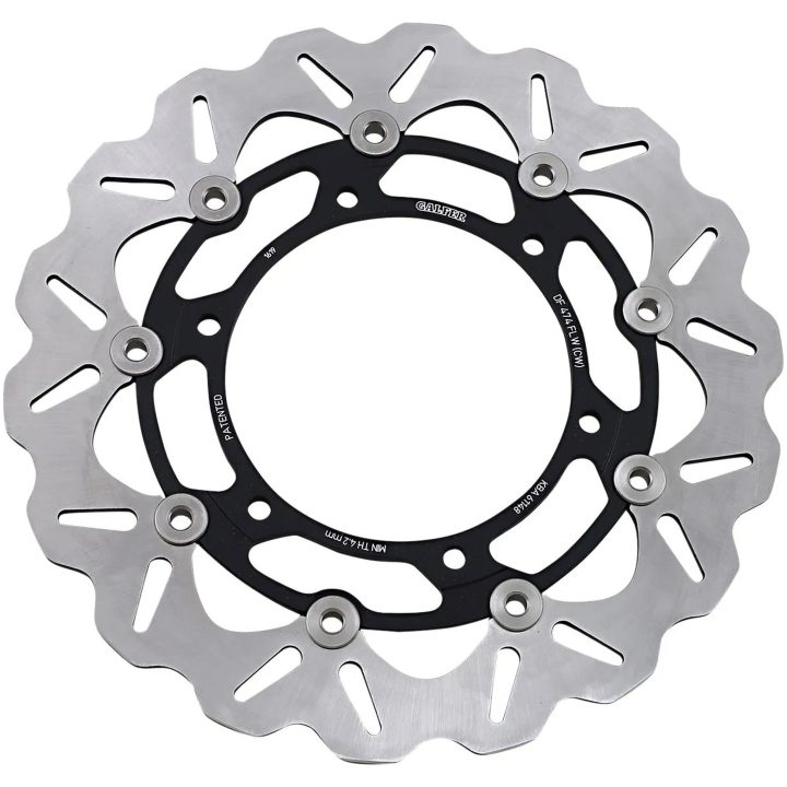 Bromsskiva Contour Flytande Svart Silver GALFER – bild 2