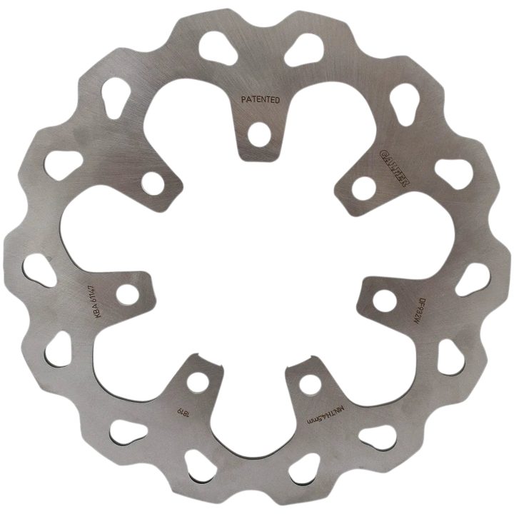 Bromsskiva Contour Flytande Svart Silver GALFER – bild 2