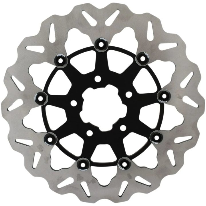 Bromsskiva Contour Flytande Svart Silver GALFER – bild 3