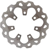 Bromsskiva Contour Flytande Svart Silver GALFER