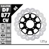 Bromsskiva Contour Flytande Svart Silver GALFER Bromsskiva – miniatyr 1