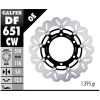 Bromsskiva Contour Flytande Svart Silver GALFER Bromsskiva – miniatyr 2