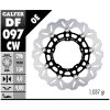 Bromsskiva Contour Flytande Svart Silver GALFER Bromsskiva – miniatyr 2