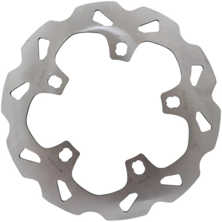 Bromsskiva Contour Flytande Svart Silver GALFER Bromsskiva – bild 2