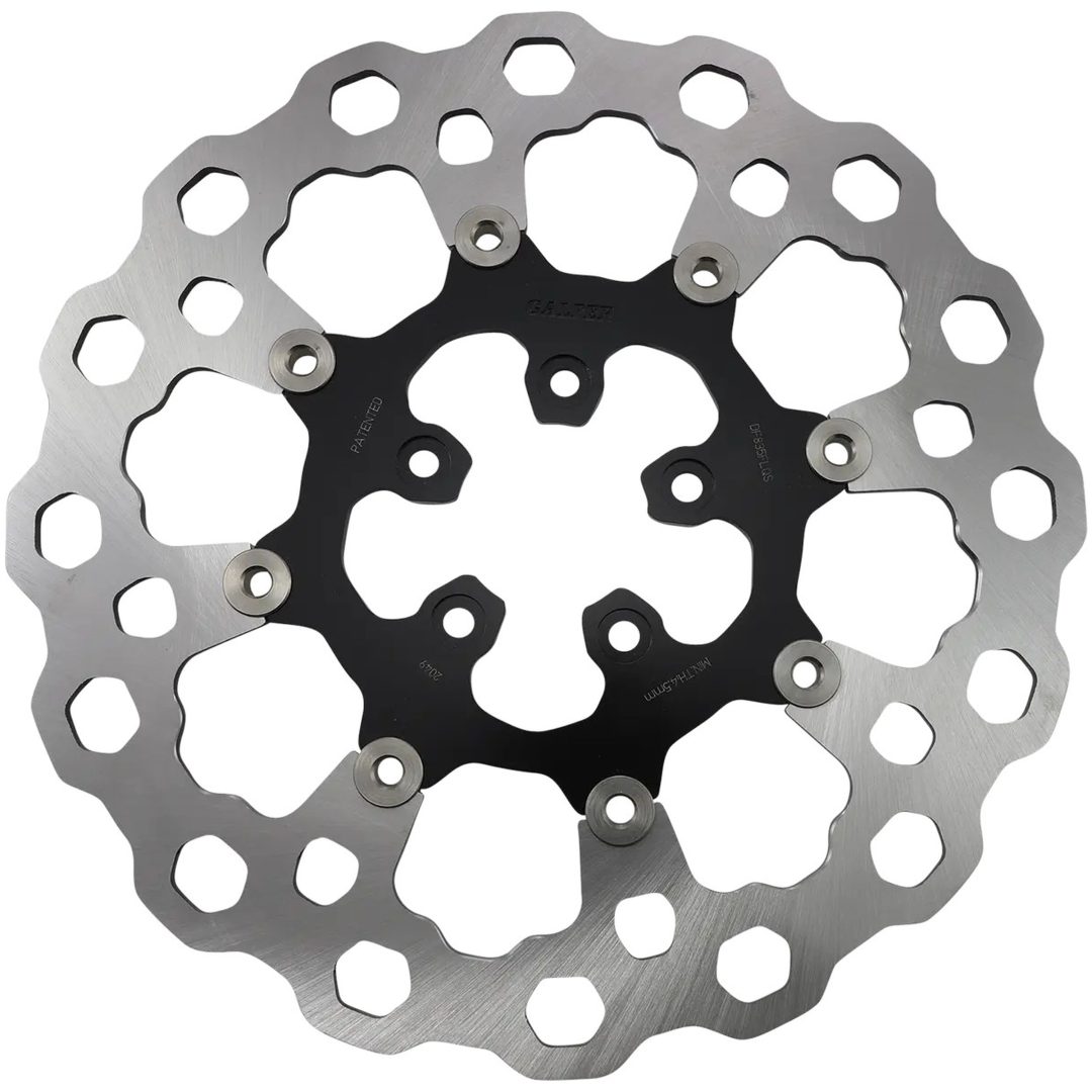 Bromsskiva Cubiq Full-Floating Svart Krom GALFER Bromsskiva – bild 3