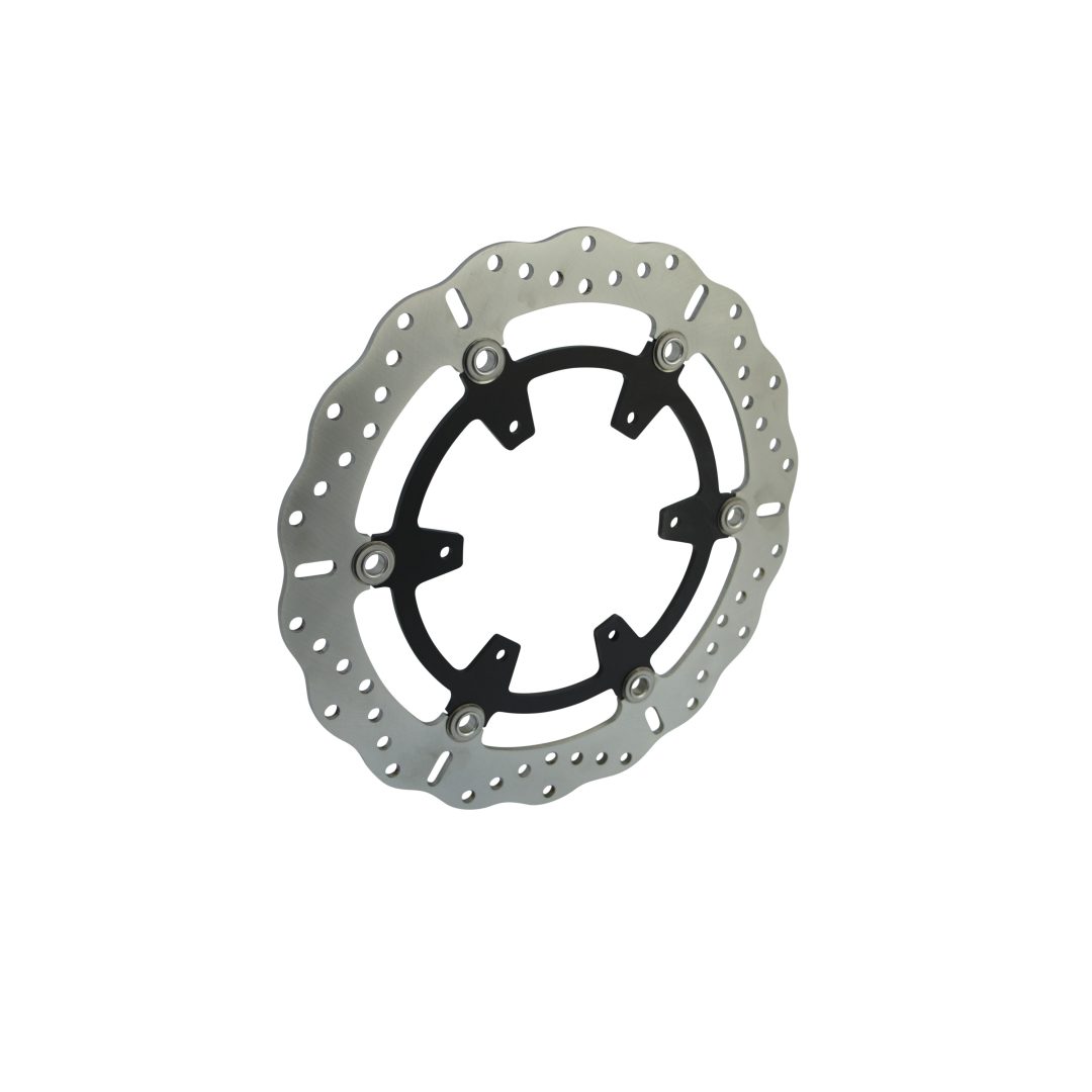 Bromsskiva D Fast Fram EBC svart/silver
