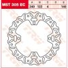 Bromsskiva EC TRW Silver – miniatyr 1