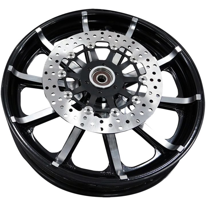 Bromsskiva Factory Replacement Svart Silver ARLEN NESS Bromsskiva – bild 3