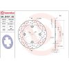 Bromsskiva Fast Borrad Rostfri BREMBO – miniatyr 2