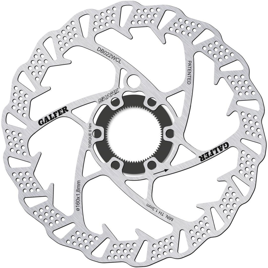 Bromsskiva Fixed Disc Shark Center-lock GALFER
