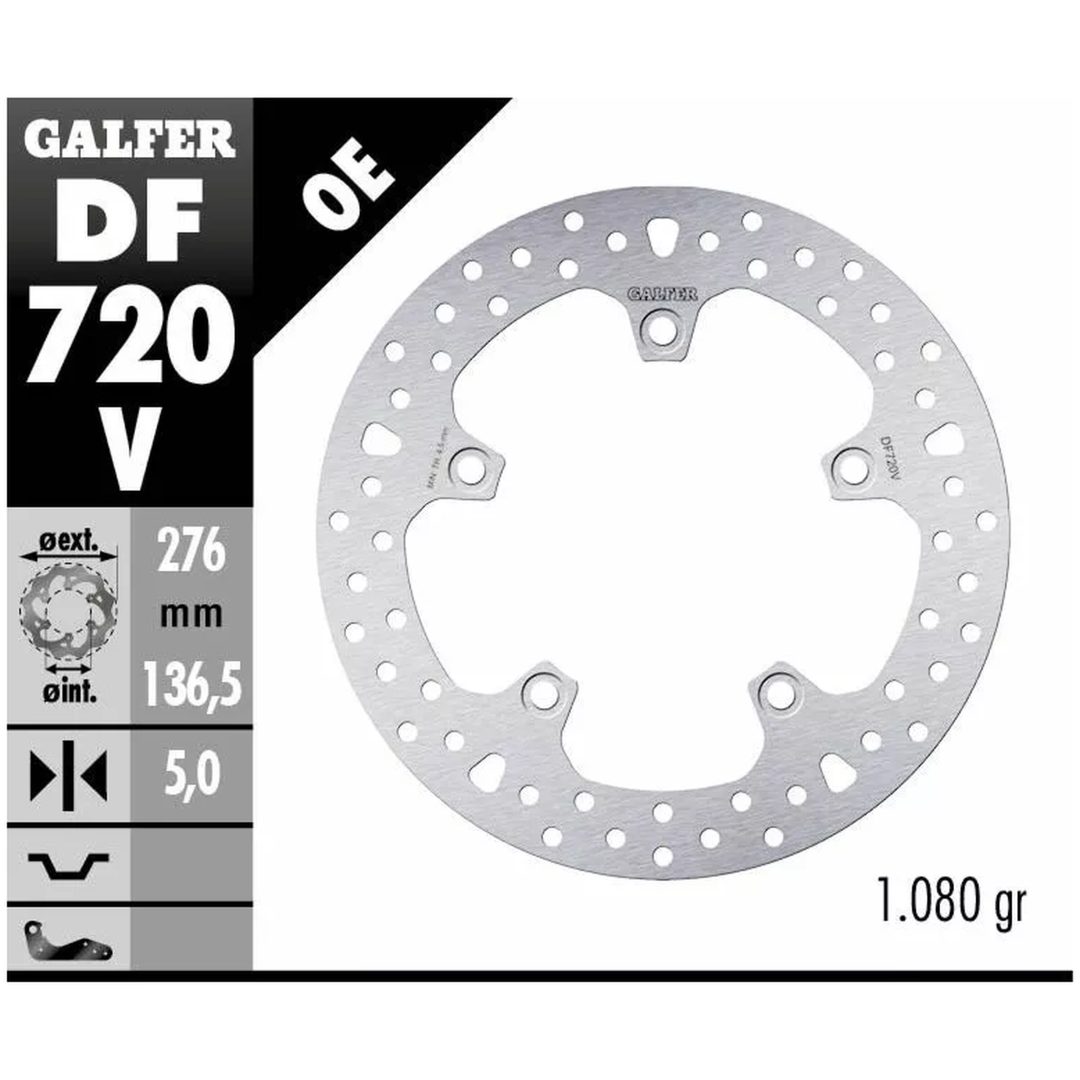 Bromsskiva Fixed Round 292 mm GALFER – bild 2