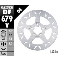 Bromsskiva Fixed Round 292 mm GALFER
