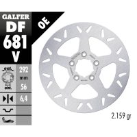 Bromsskiva Fixed Round 292 mm GALFER