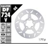 Bromsskiva Fixed Round 292 mm GALFER Bromsskiva – miniatyr 2