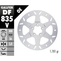 Bromsskiva Fixed Round 292 mm GALFER