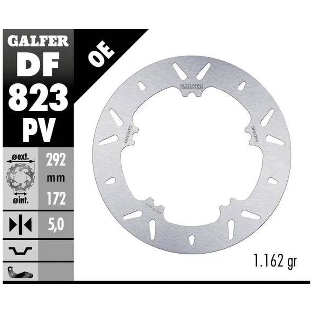 Bromsskiva Fixed Round 292 mm GALFER Bromsskiva – bild 3