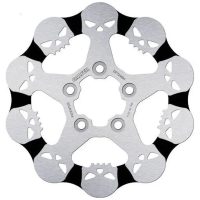 Bromsskiva Fixed Skull Svart Rostfritt Stål GALFER